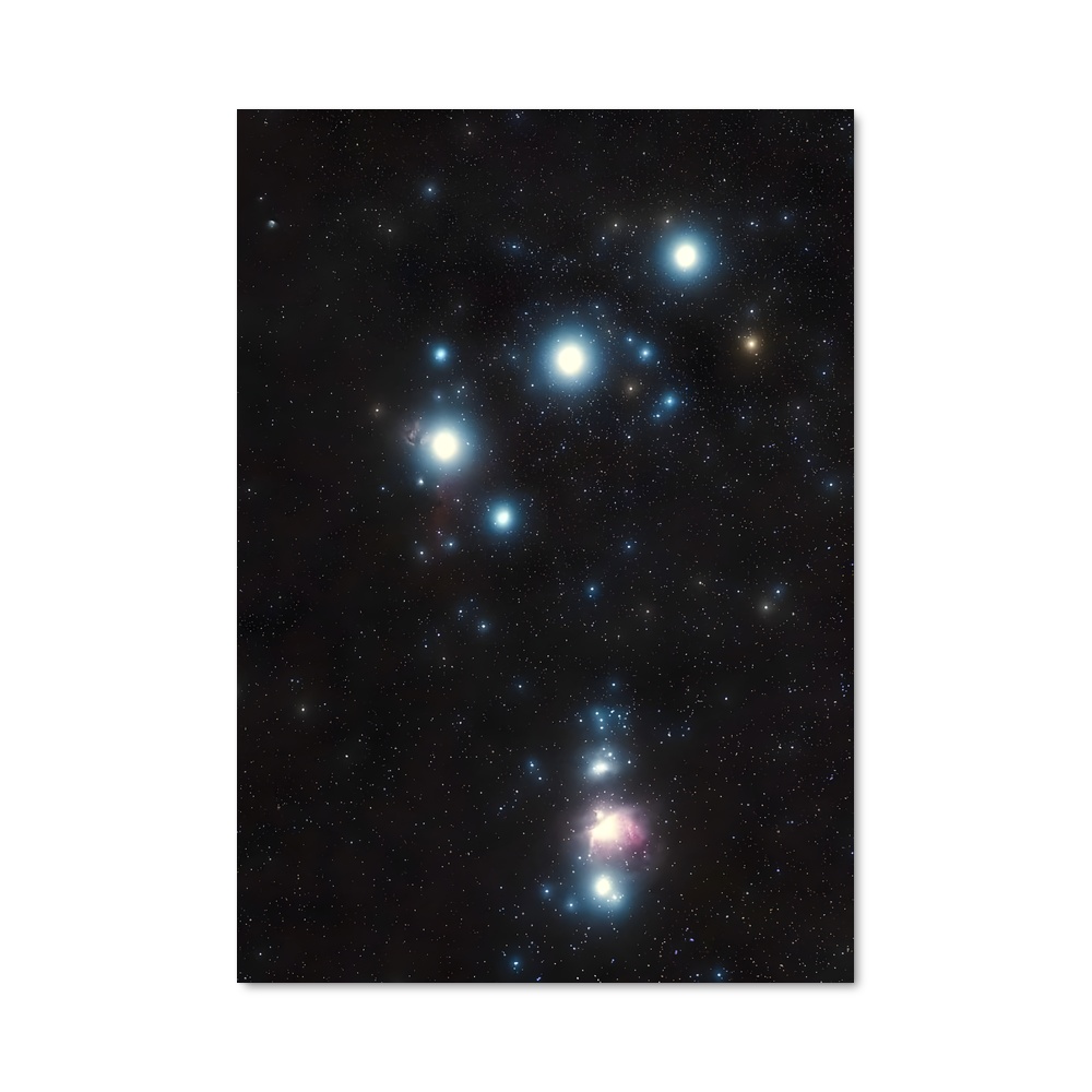 Poster Éblouissant de la Nébuleuse d'Orion